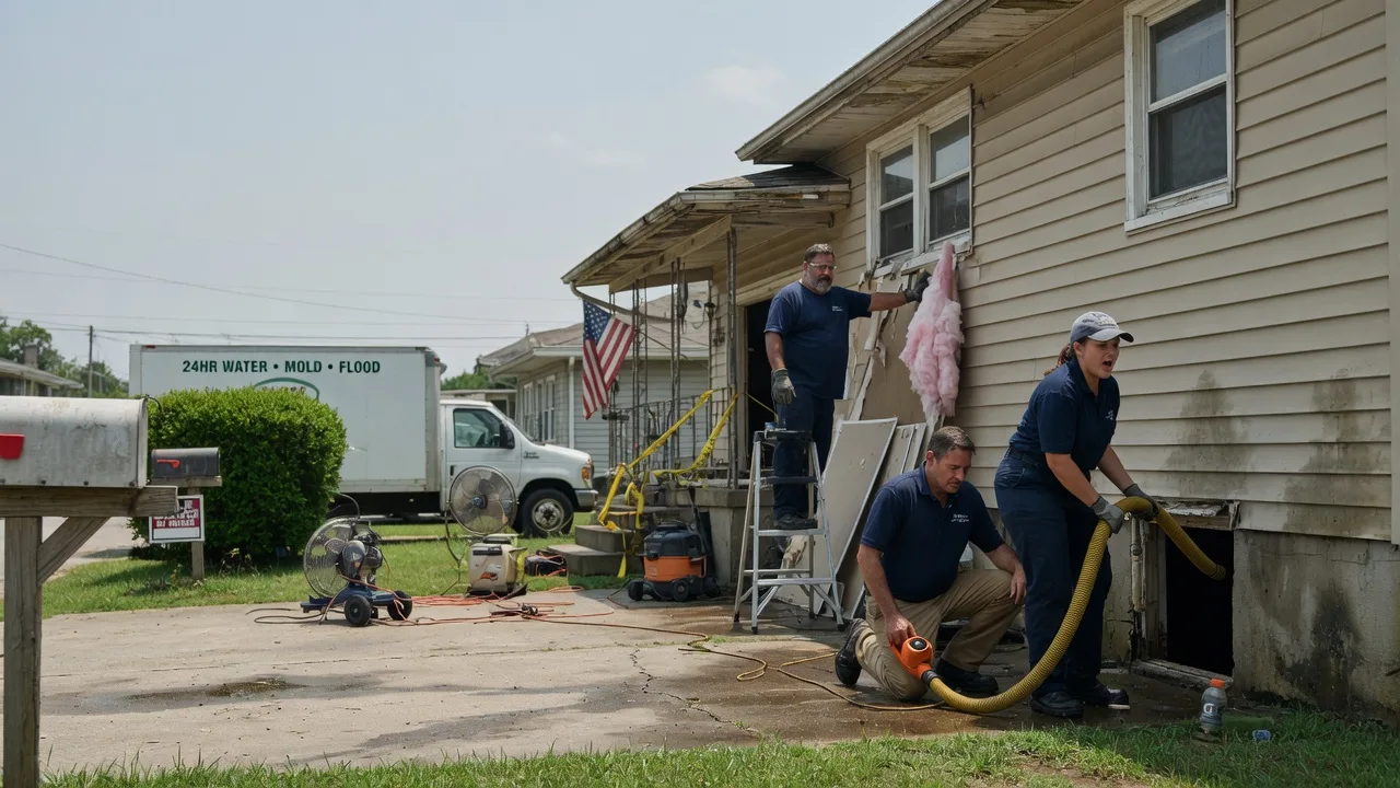 Water Damage Repair in Westbrook, TX near me